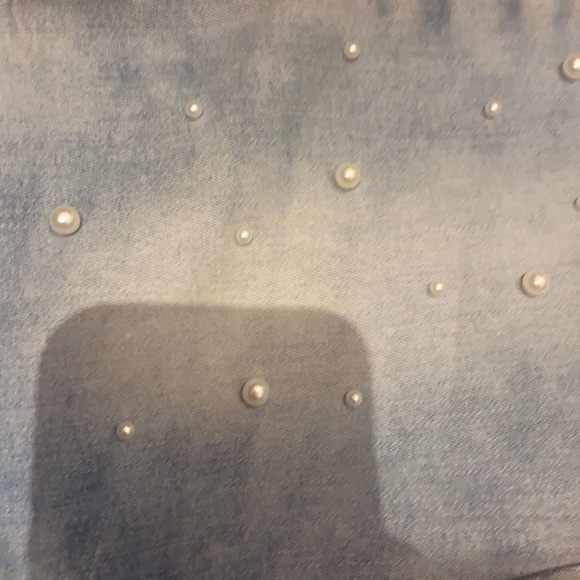 Miss RJ soft woman skinny jean with pearls - Picture 5 of 6